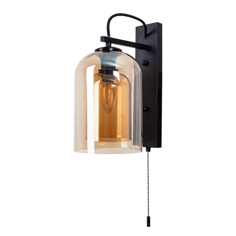 Arte Lamp PAIOСветильник настенный лампа накаливания A7015AP-1BK