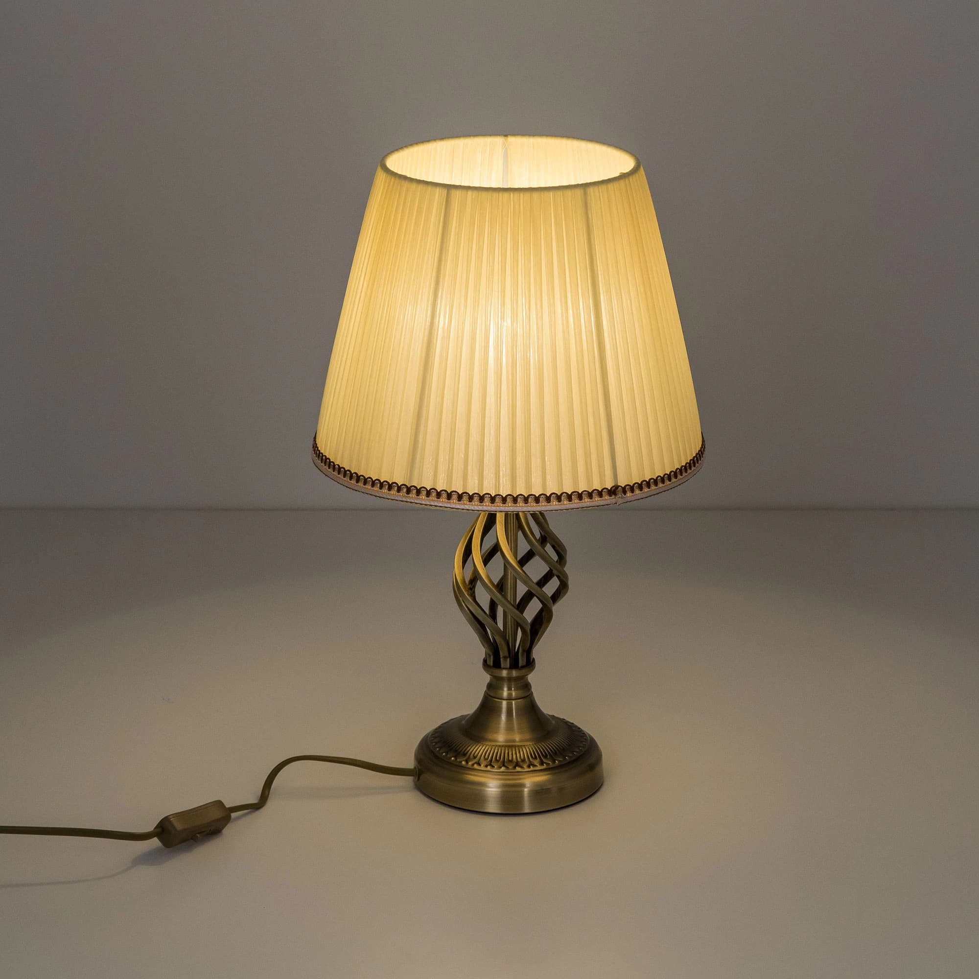 Citilux CL402833 Вена Бронза+Кремовый Светильник Настольный — миниатюра 5