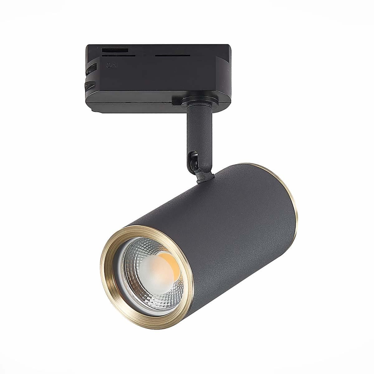 ST Luce ST301.436.01 Трековый светодиодный светильник Черный GU10 1*50W L104xW54xH111 220V Без ламп — миниатюра 2