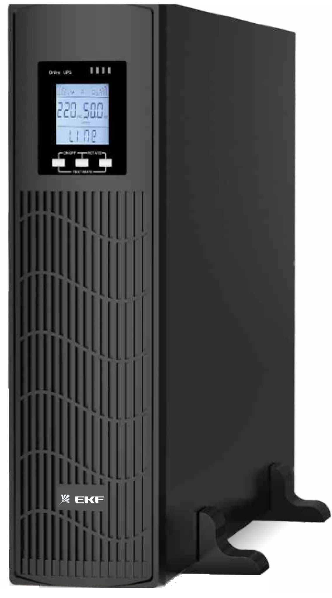 EKF Источник Бесперебойного Питания двойного преобразования E-Power SW900G4 20000 ВА для монтажа в стойку,3/1 ,380/230В, без АКБ