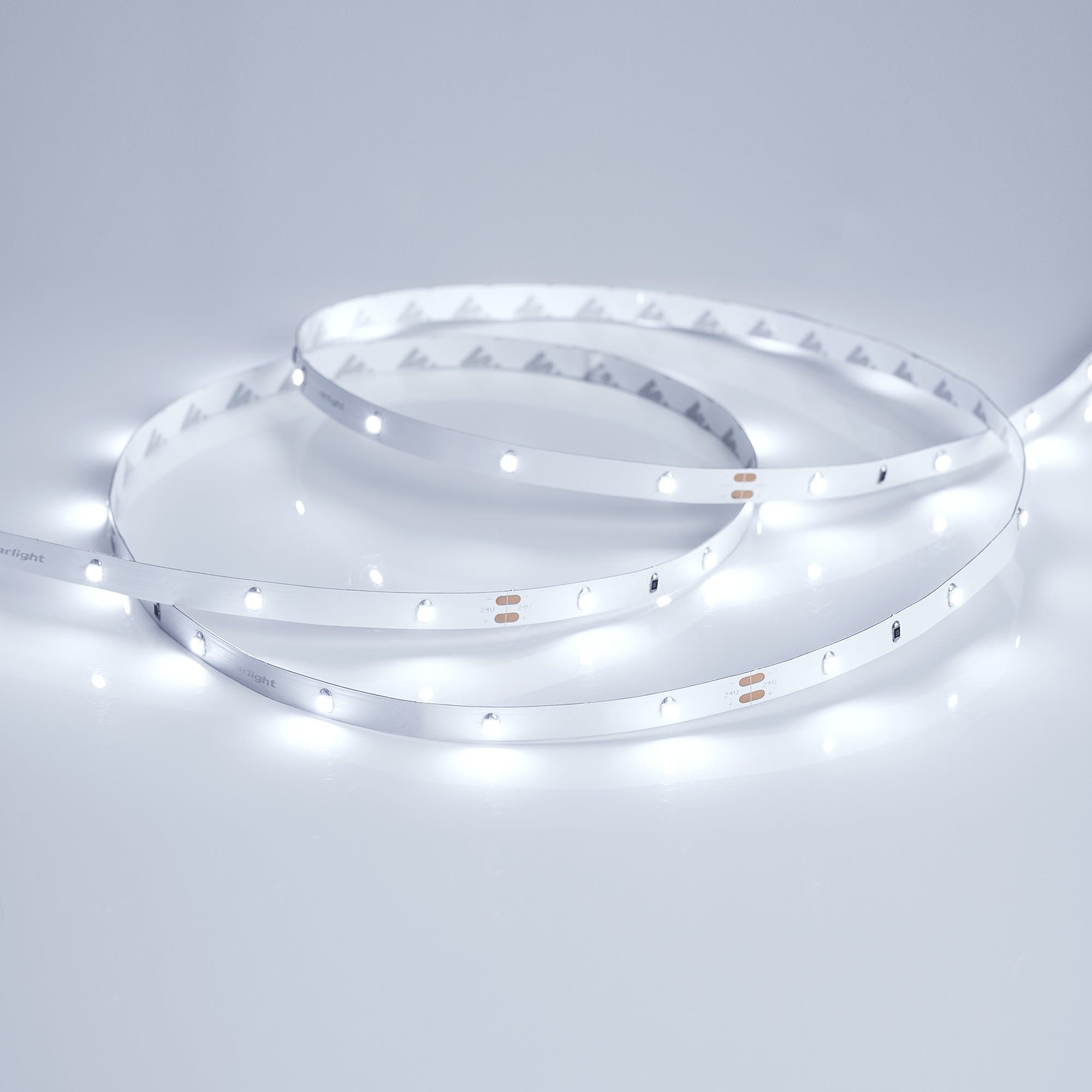 Arlight Светодиодная лента RT 2-5000 24V Cool 8K 0.5x (3528, 150 LED, LUX) (2.9 Вт/м, IP20) 019916(1) — миниатюра 2