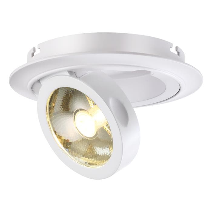 Novotech 357705 NT18 083 белый Встраиваемый светильник IP33 LED 3000K 10W 220-240V RAZZO