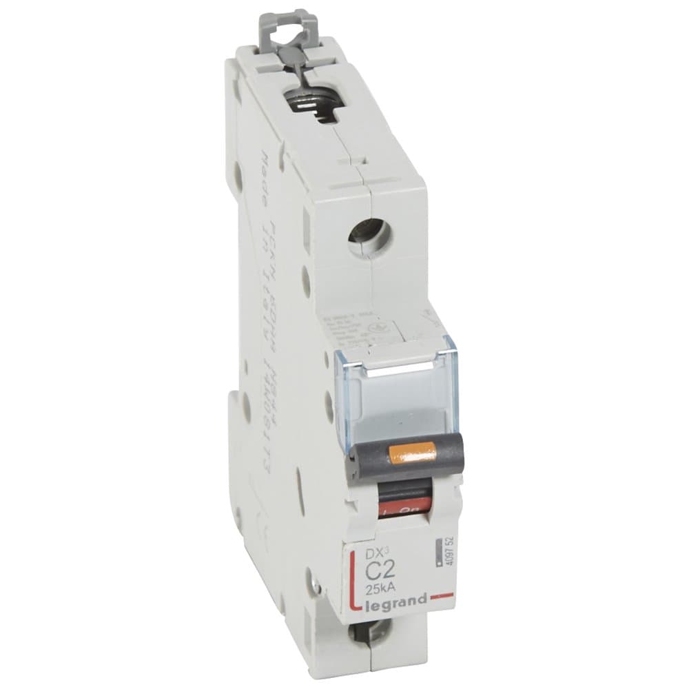 Legrand DX3 Автоматический выключатель 1P 2A (С) 25кА 409752 — миниатюра 1