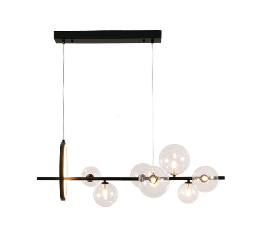 Kink Light 07608-7,19 Подвес черный Иона w90*28 h200 G4 7*5W+ Led 17W (Led лампы в комплекте 4000К)