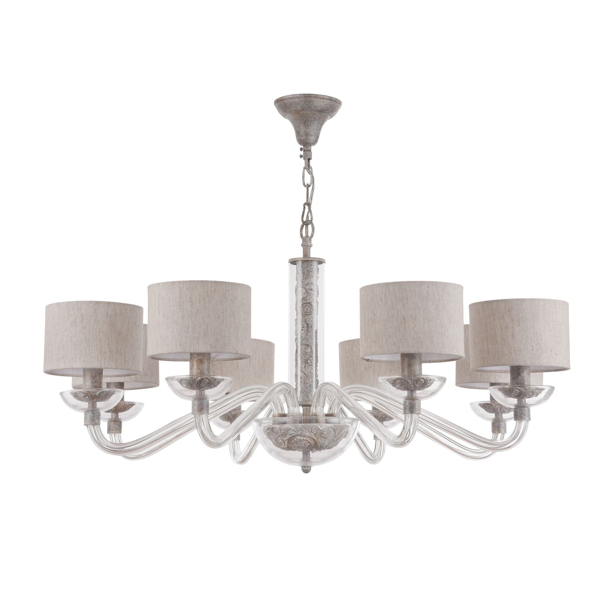 Maytoni Elegant Maryland Серый Люстра 8xE14 40W ARM526PL-08GR — миниатюра 6