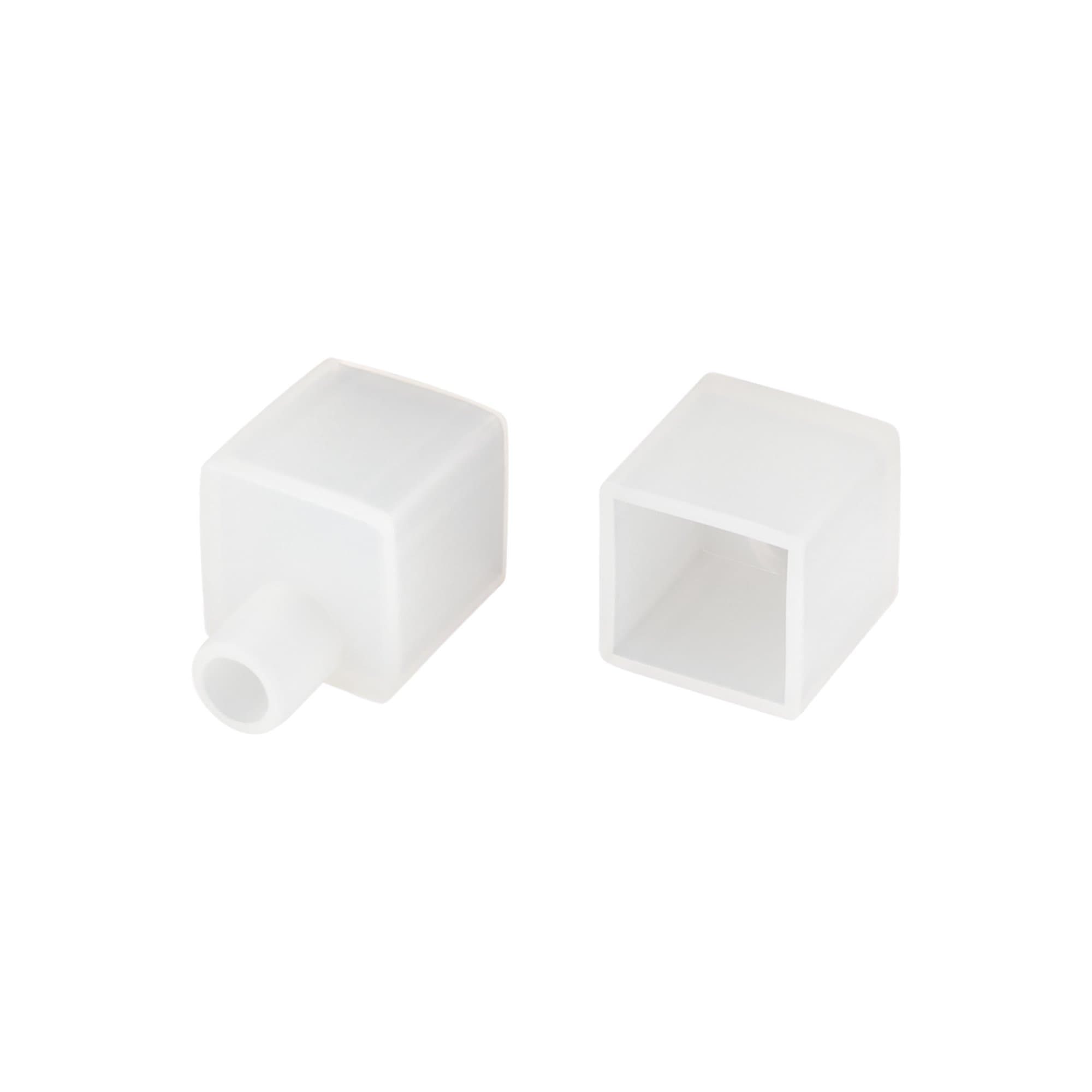 Arlight Заглушка WPH-FLEX-1212-TOP WHITE с отверстием (Пластик) 040859
