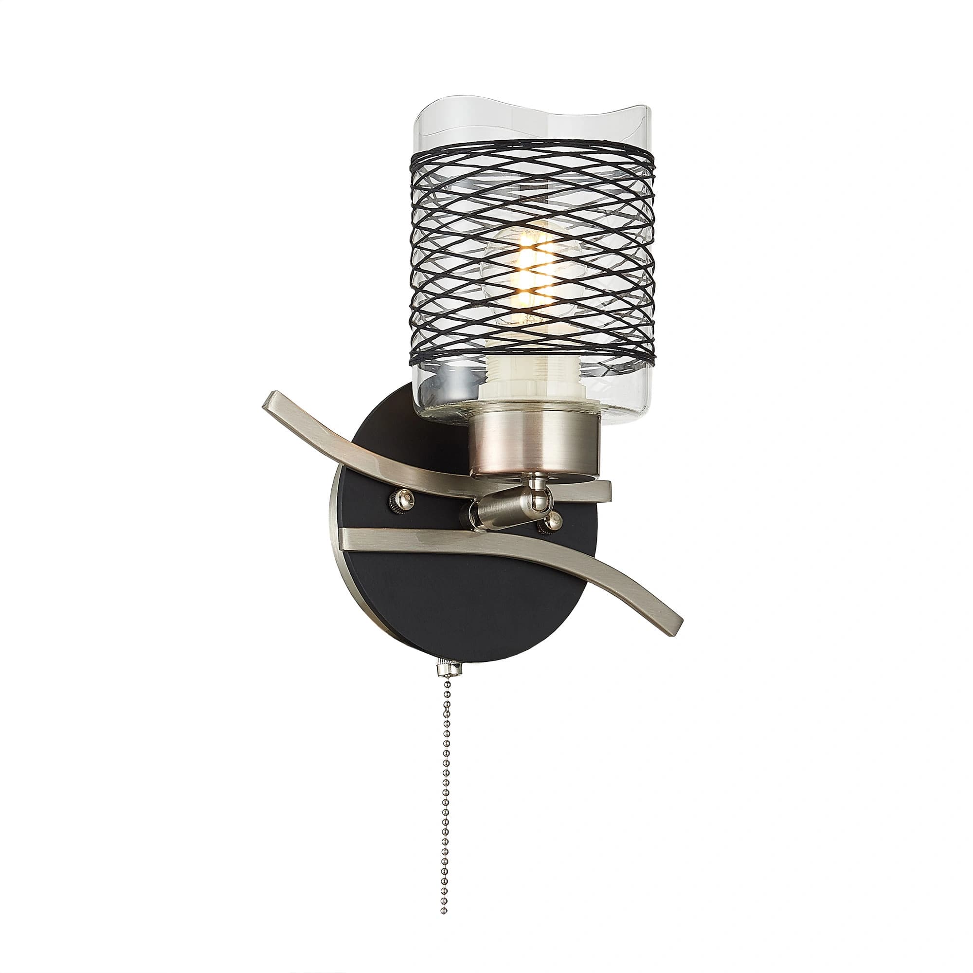 Citilux CL142312 Мерида Хромированный Матовый+Венге Светильник Бра