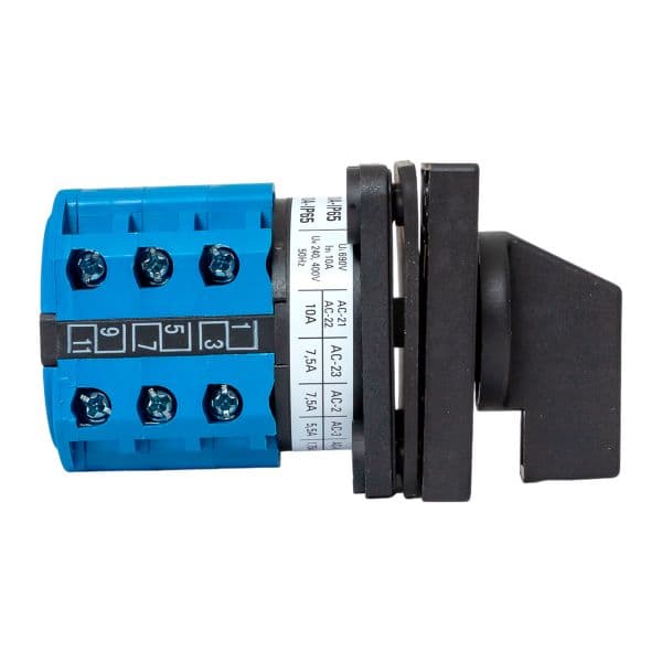 EKF Переключатель кулачковый ПК-1-23 10А 3P «1-0-2» IP65 — миниатюра 3
