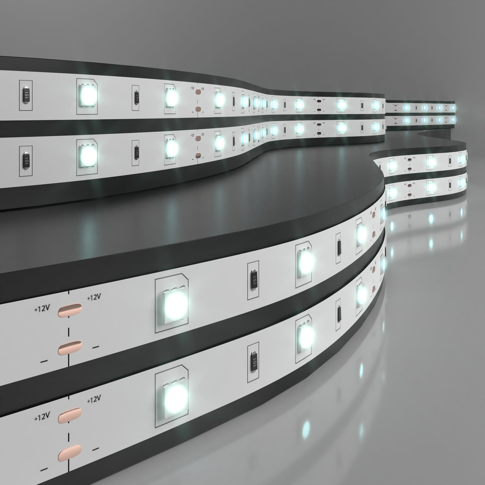 Elektrostandard 5050 12V 30Led 7,2W IP20 / Лента светодиодная 30Led 7,2W IP20 6500K холодный белый a027835