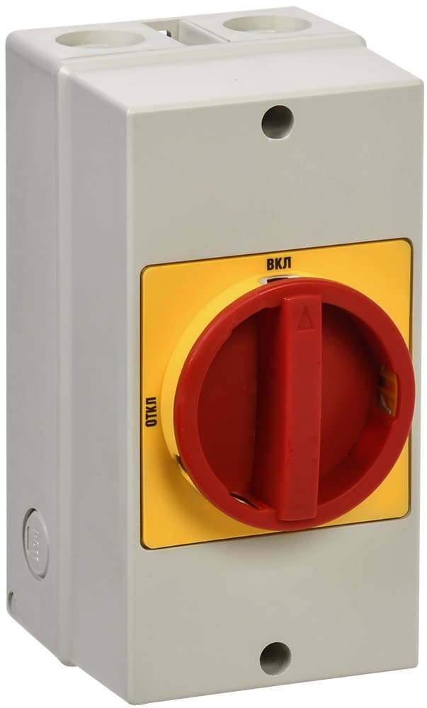 IEK Переключатель кулачковый ПКП25-13 /К 25А откл-вкл 3Р/400В IP54 — миниатюра 1