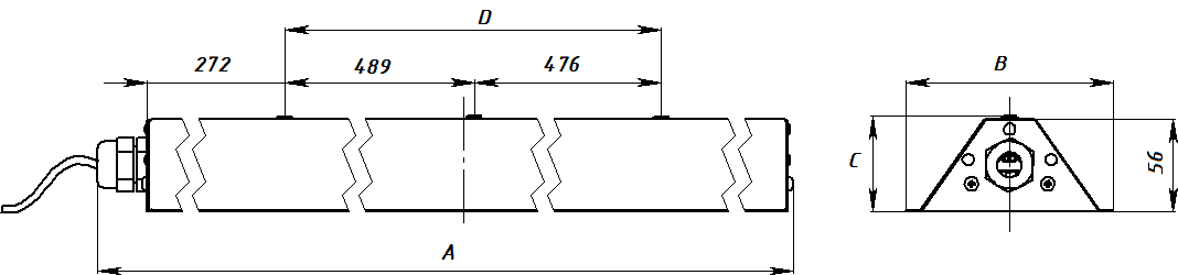 СТ LNB LED TH 60 IP23 4000K EMT — миниатюра 2