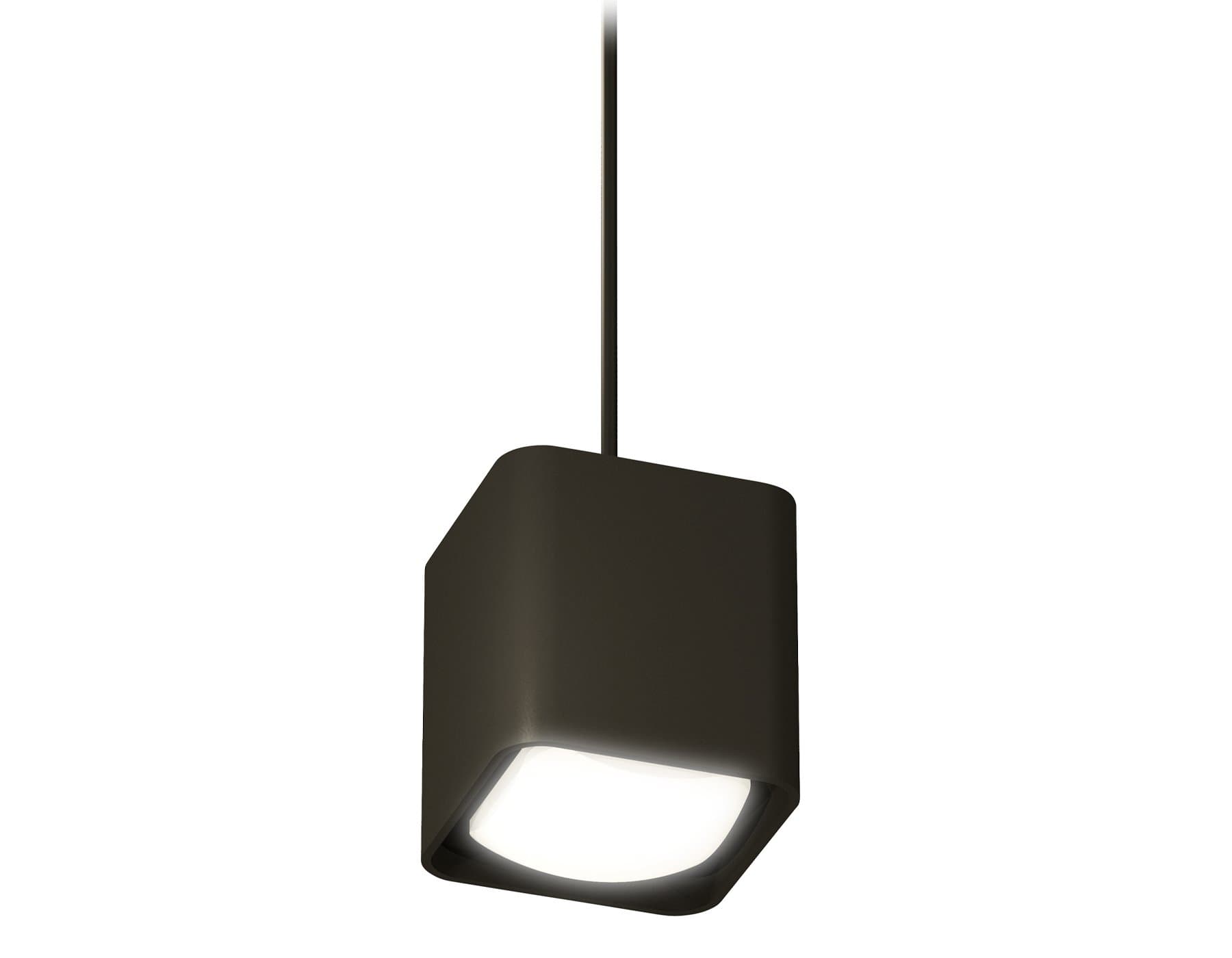 Ambrella Комплект подвесного светильника с акрилом XP7841002 SBK/FR черный песок/белый матовый MR16 GU5.3 (A2311, C7841, N7756) — миниатюра 1