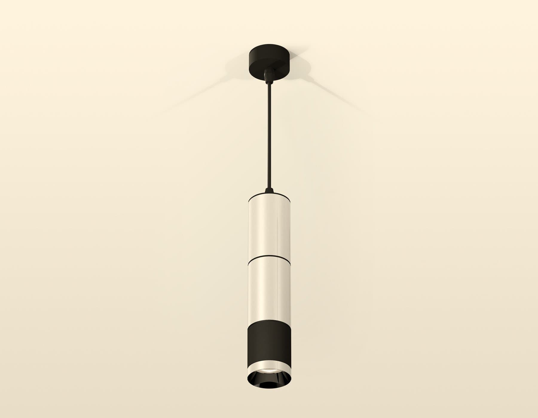 Ambrella Комплект подвесного светильника XP6302001 PSL/SBK серебро полированное/черный песок MR16 GU5.3 (A2302, C6325, A2061, C6325, A2061, C6302, N61 — миниатюра 2