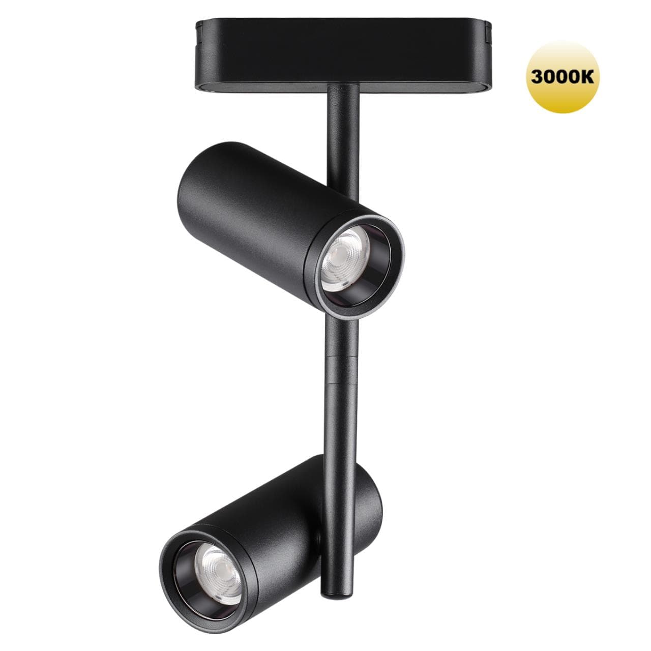Novotech 359272 SHINO NT23 051 черный Трековый светильник для низковольтного шинопровода IP20 LED 16W 48V 1360Лм 3000К SMAL