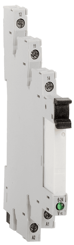 IEK ONI Реле интерфейсное ORM 2 1NO+1NC 24В DC ORM-41F-2 — миниатюра 2