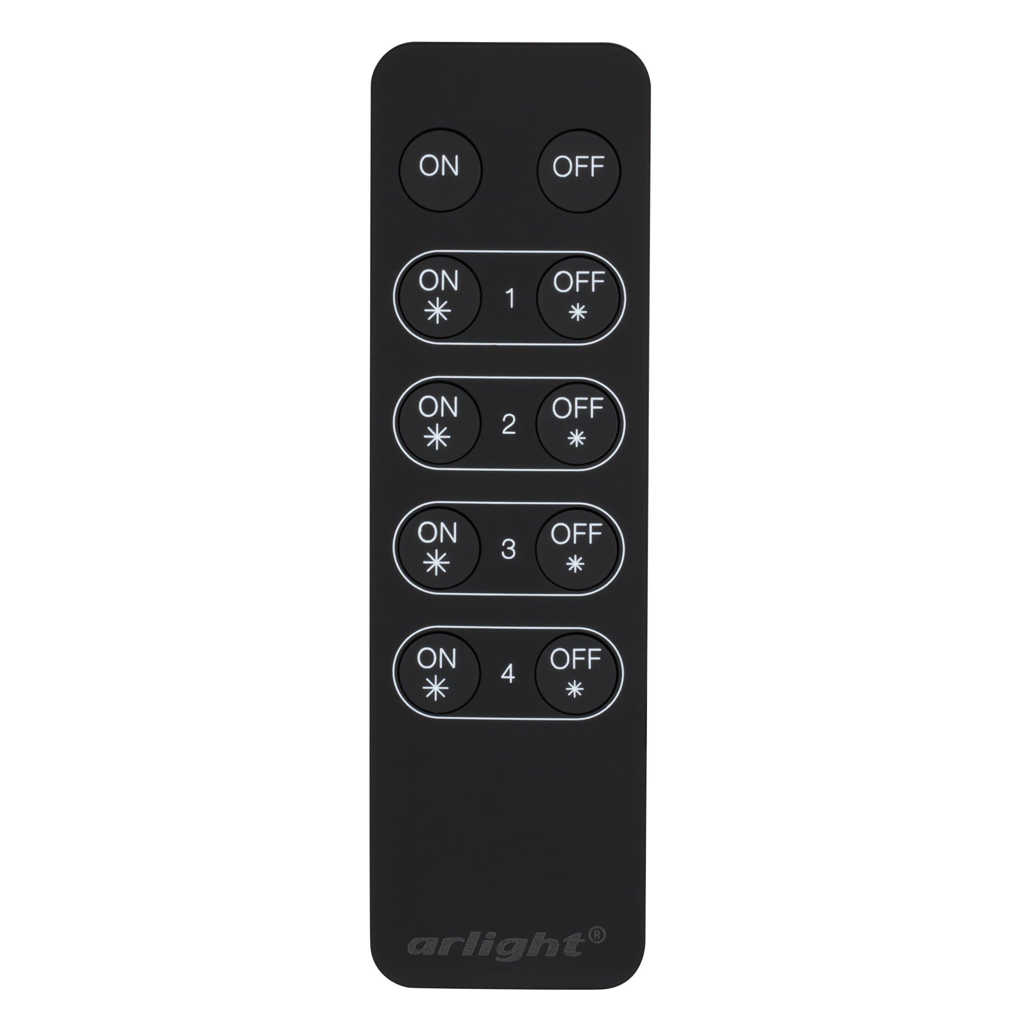 Arlight Пульт SR-2833K4 Black (диммер 4 зоны) (IP20 Пластик, 3 года) 021057 — миниатюра 2