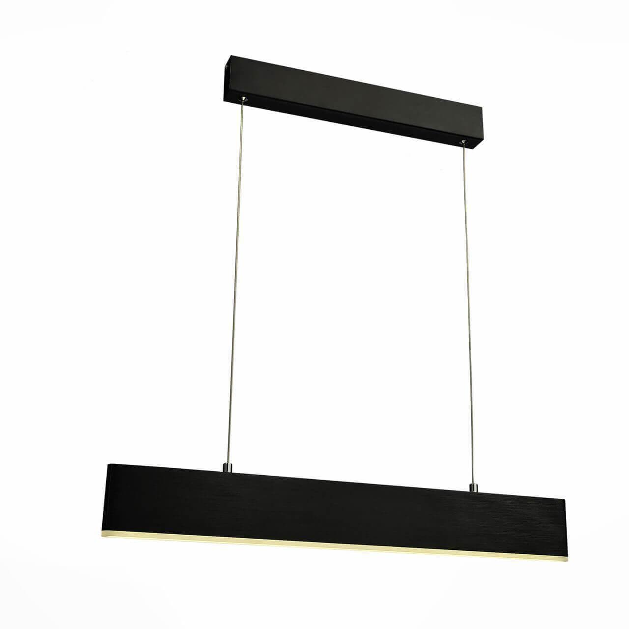 ST LUCE SL567.403.01 Светильник подвесной  Черный/Черный LED 1*24W — миниатюра 1