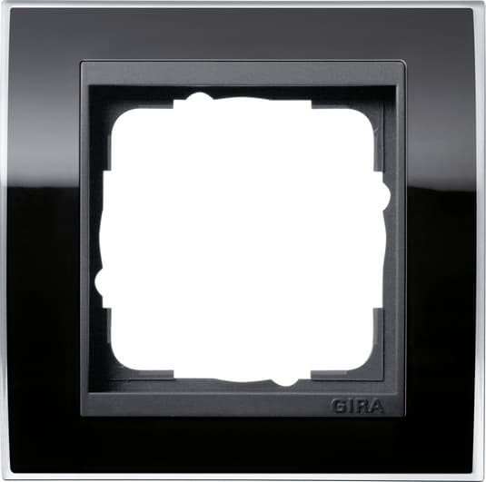 Gira Event Clear Черный/Антрацит Рамка 1-ая 0211738