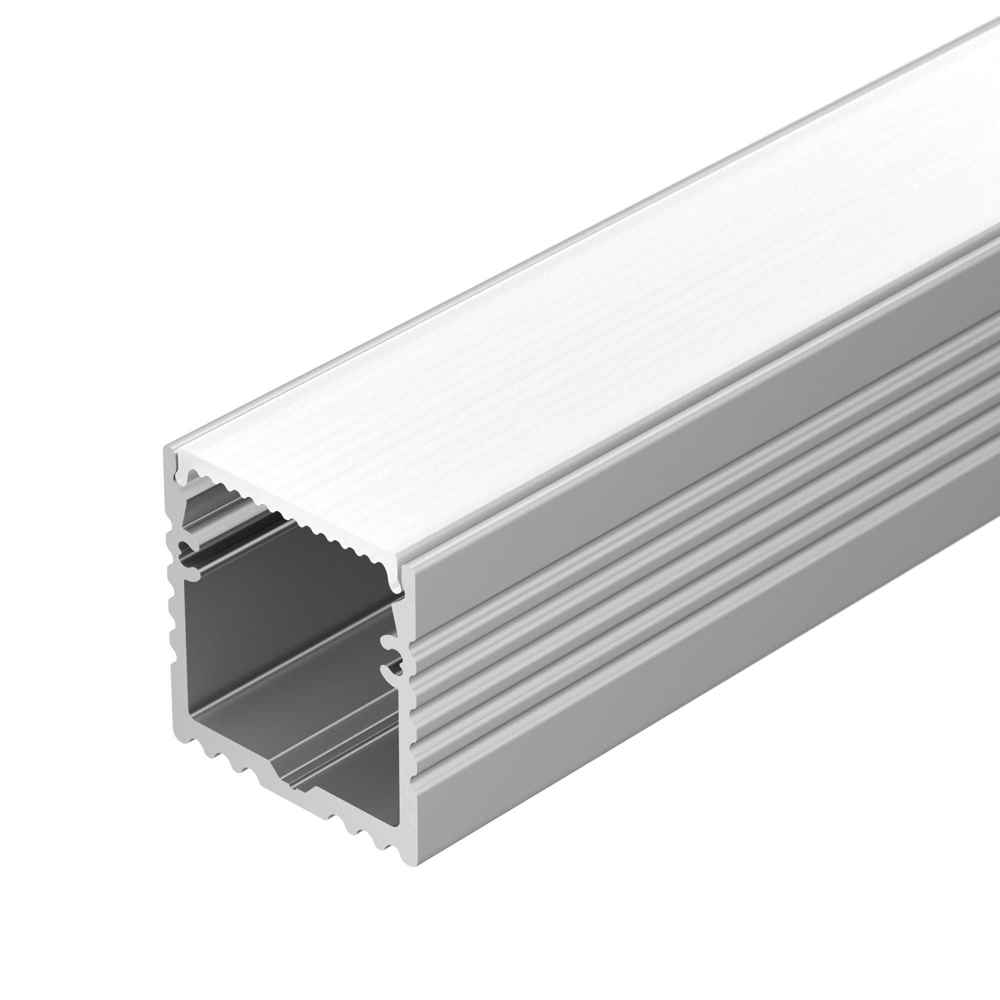Arlight Профиль с экраном ALU-POWER-W35S-2000 ANOD+FROST (Алюминий) 015949