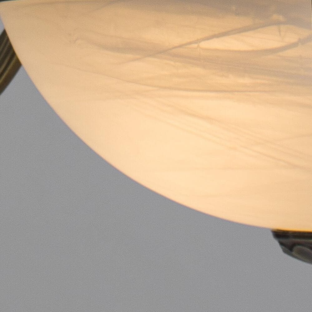 Arte Lamp Windsor Бронза/Белая Люстра 40W/40W E14/E27 A3777LM-6-2AB — миниатюра 2