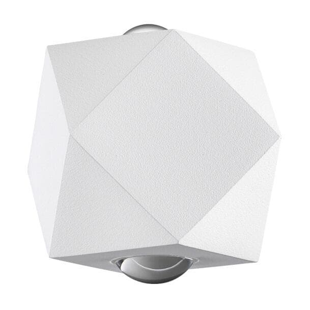 Odeon Light HIGHTECH белый/металл Светильник настенный IP54 LED 4W 366Лм 3200K DIAMANTA 4219/4WL — миниатюра 1