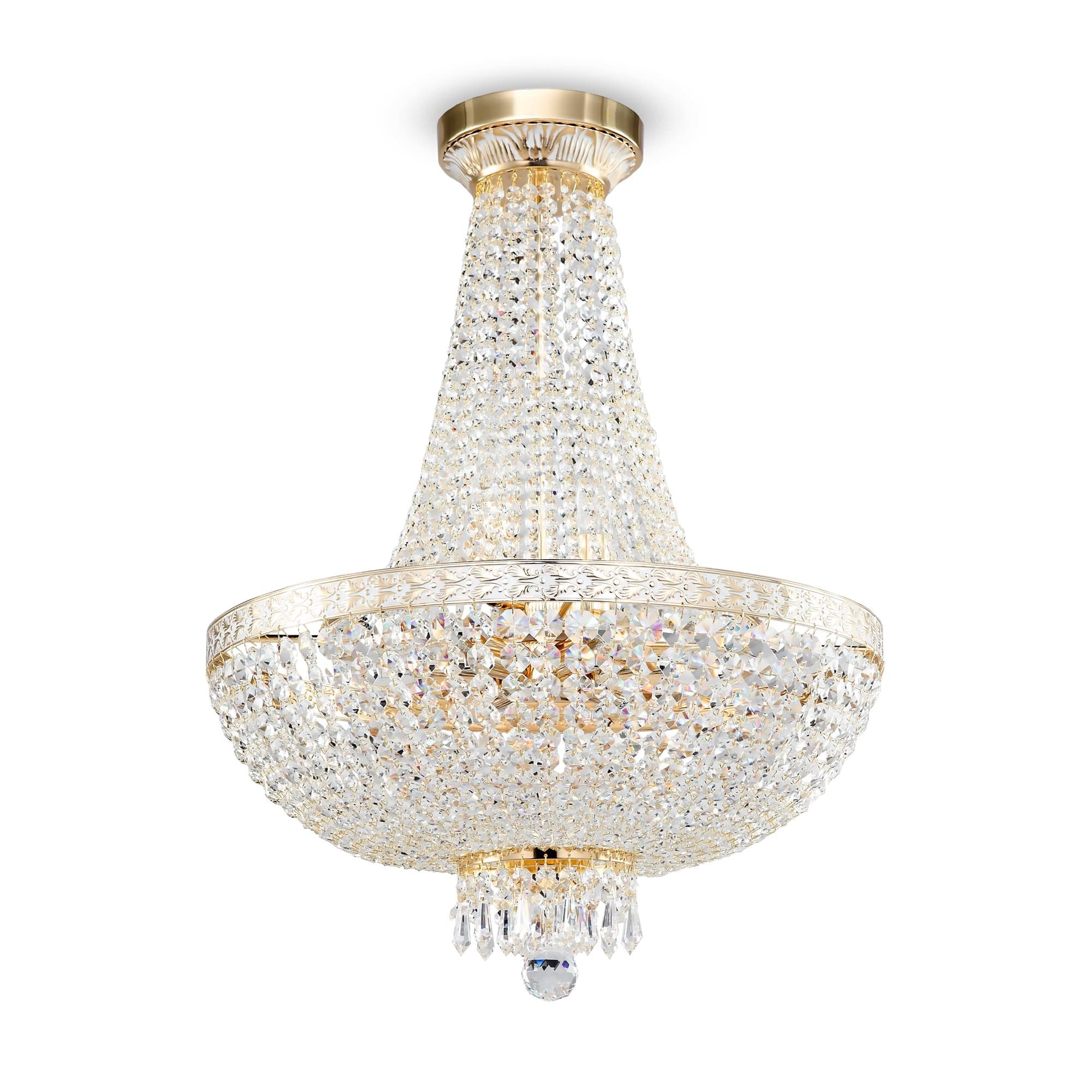 Maytoni Royal Classic Bella Золото Люстра 8xE14 60W DIA750-TT50-WG — миниатюра 3