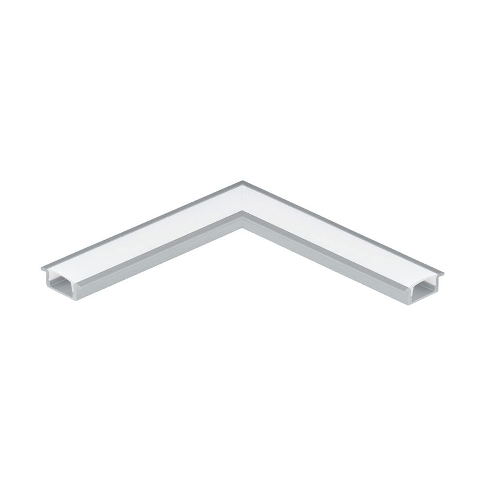 Eglo 98979 Встраиваемый профиль угловой RECESSED PROFILE 1 к арт. 98977, L110, алюминий/пластик, белый