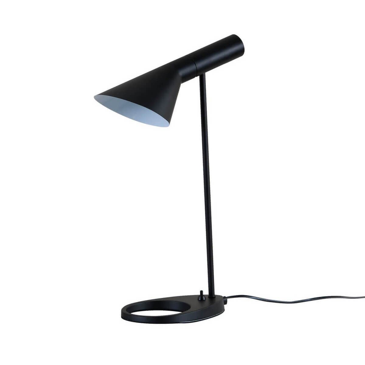 Kink Light 07033-1,19 Лампа настольная СЕУЛ черная d30 h50 E27 1*40W