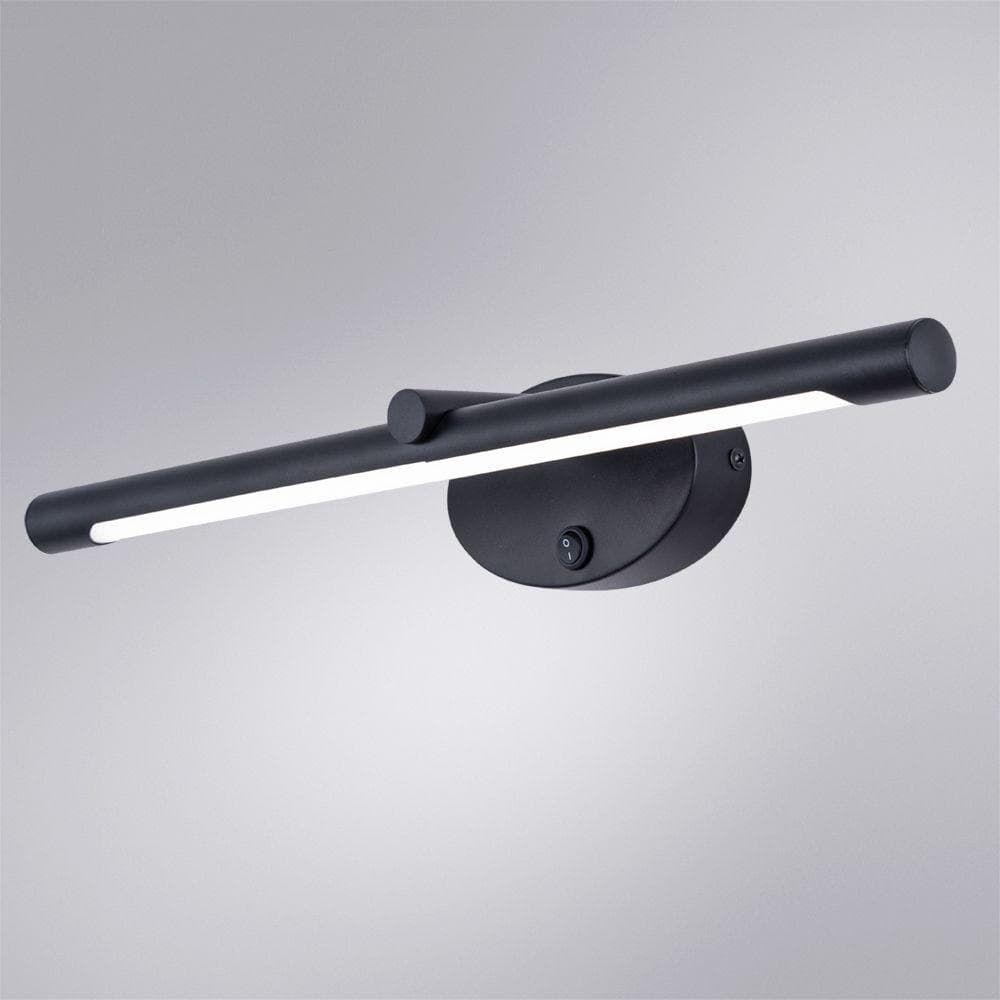 Arte Lamp RONNIEСветильник настенный LED A8025AP-1BK — миниатюра 3