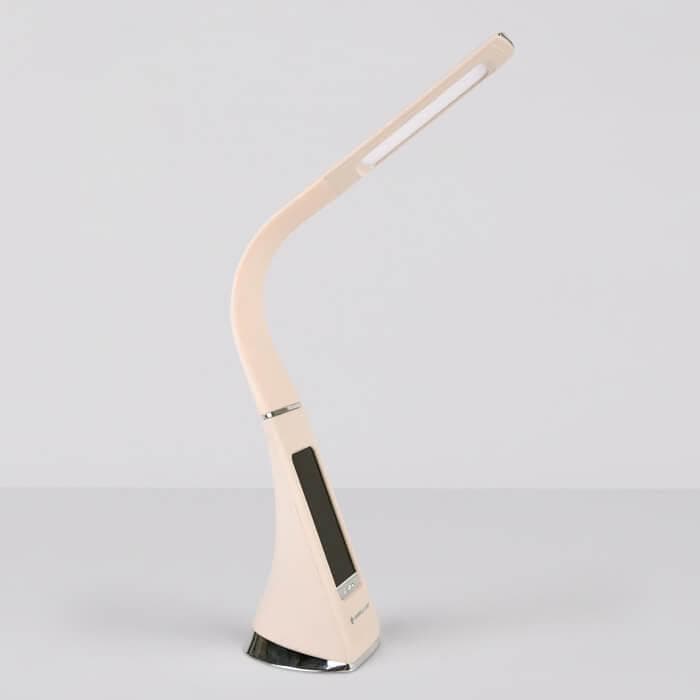 Ambrella Светодиодная настольная лампа с дисплеем DE511 BG бежевый LED 3000-6400K 6W — миниатюра 2