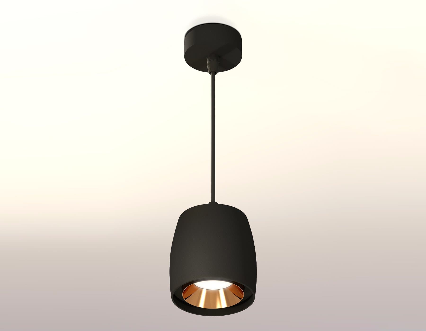 Ambrella Комплект подвесного светильника XP1142001 SBK/PYG черный песок/золото желтое полированное MR16 GU5.3 (A2302, C1142, N7034) — миниатюра 2