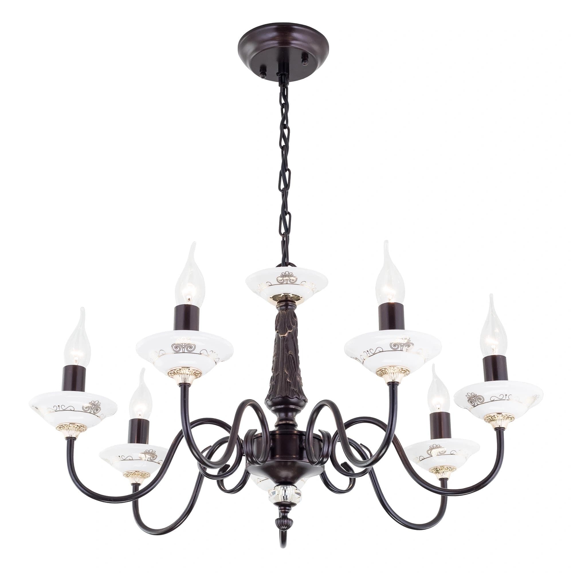 Citilux CL414171 Родос Кофейный Светильник Люстра — миниатюра 1