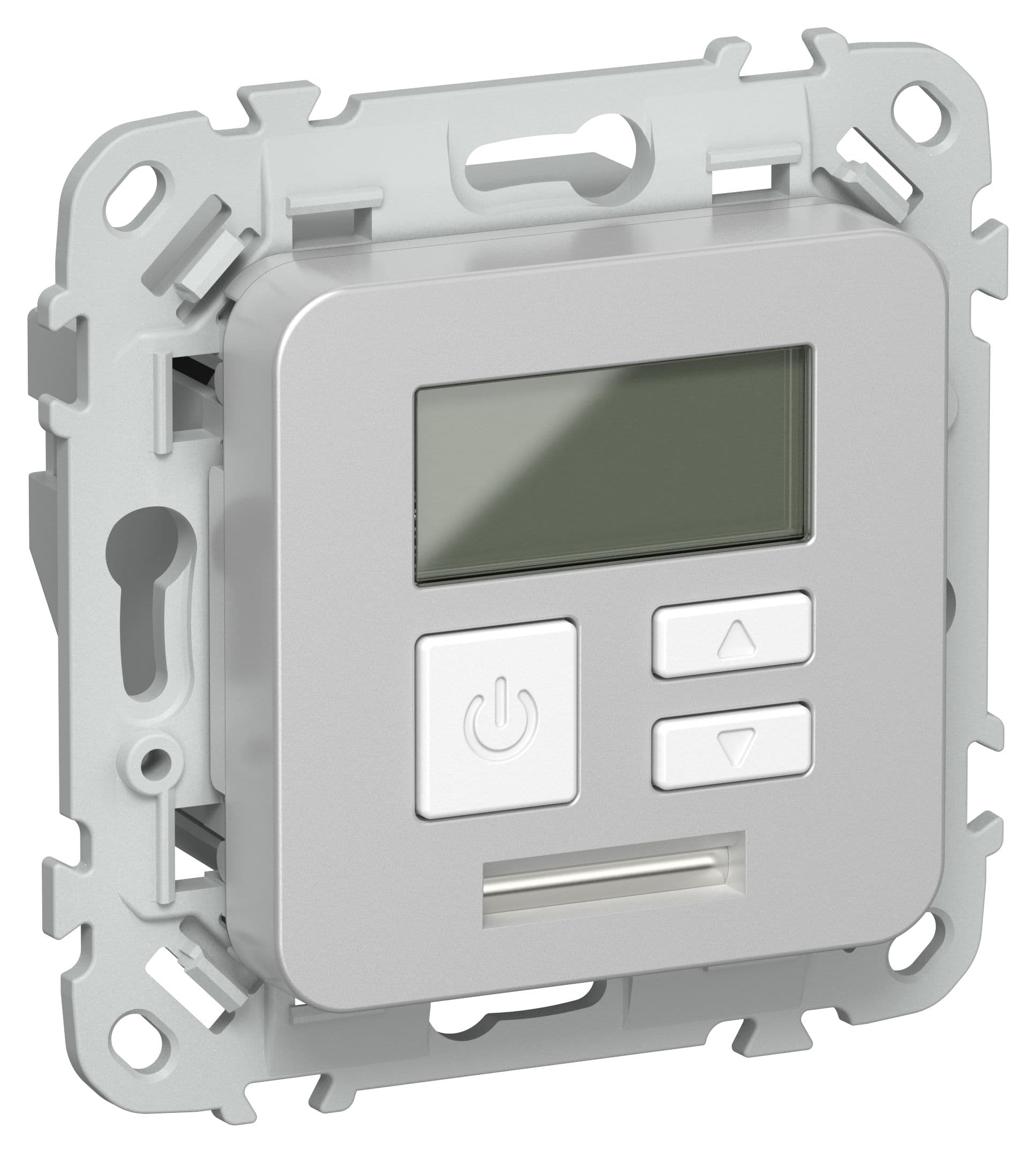 IEK FLITE Алюминий Термостат электронный с дисплеем 16А