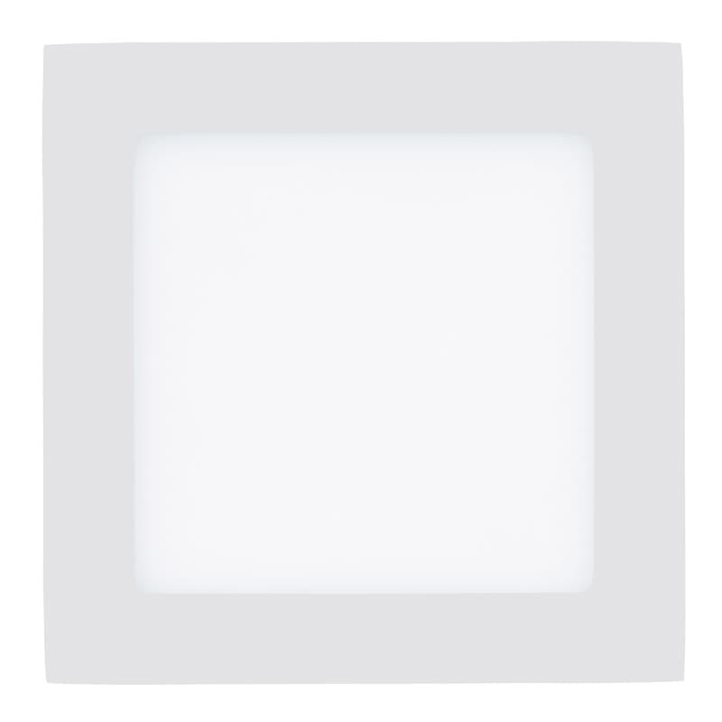 Eglo Светодиодная ультратонкая встраиваемая панель FUEVA 1, 10,9W (LED) 4000K, 170х170, белый 94062
