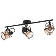 Eglo DELLOW Подвесной потолочный светильник (люстра) DELLOW, 3Х40W, E27, L830, B180, H210, сталь/латунь, ч 43533