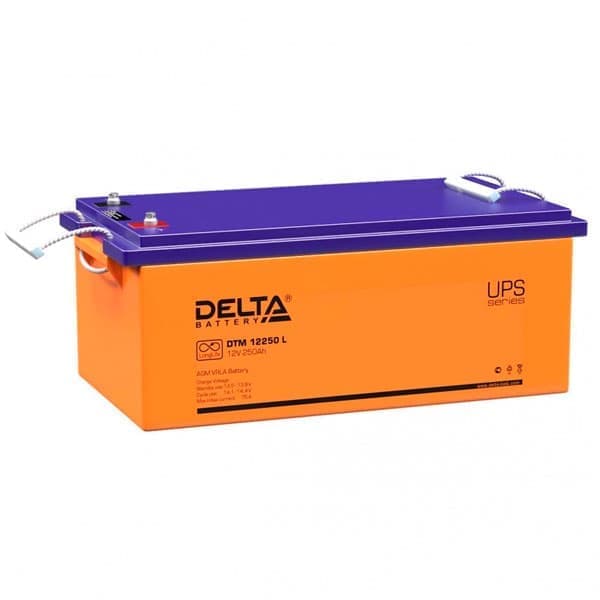 Delta Аккумуляторная батарея DTM 12250 L 12В/250Ач