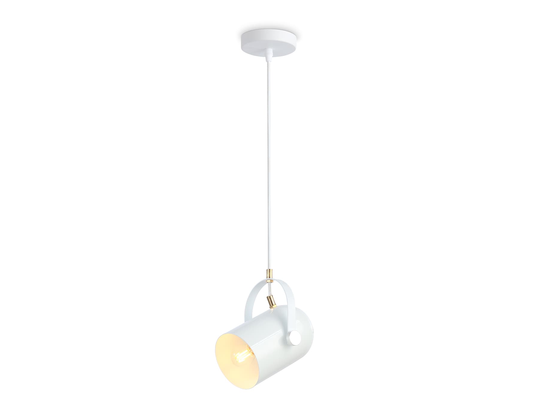 Ambrella Подвесной светильник в стиле лофт TR8205 WH белый E27 max 40W D117*1035 — миниатюра 2