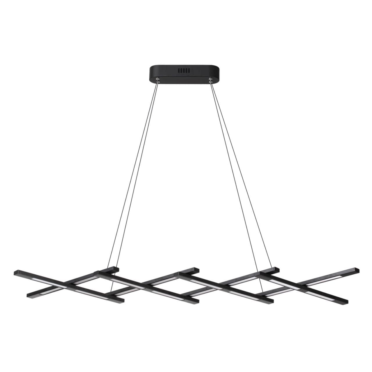 Odeon Light 4366/90L HIGHTECH ODL23 145 черный/металл/акрил Подвесной моделируемый светильник IP20 LED 70W 2800Лм 3000K RUDY — миниатюра 1
