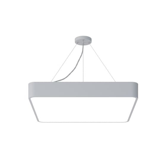 Светильник светодиодный Geometria ЭРА Quadro SPO-178-W-40K-042-LM 42Вт 4000К 3500Лм IP40 600*600*8