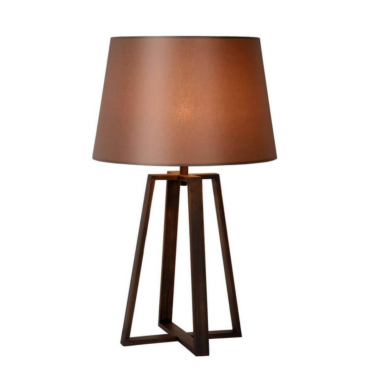 Lucide Coffee lamp Модерн Сталь Настольная лампа E27 60W 31598/81/97 — миниатюра 1
