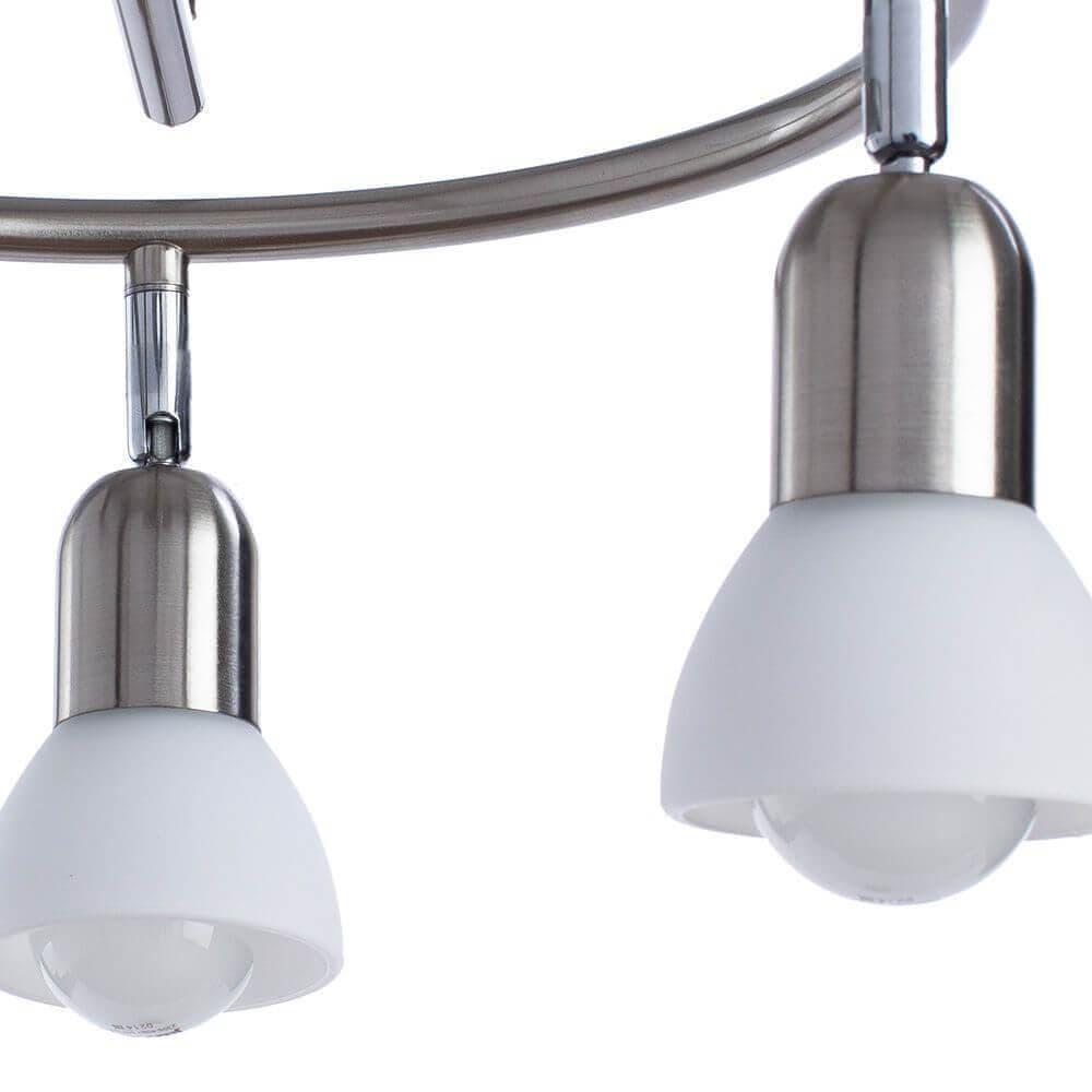 Arte Lamp Falena Серебро/Белый Спот 3x40W 3xE14 A3115PL-3SS — миниатюра 4