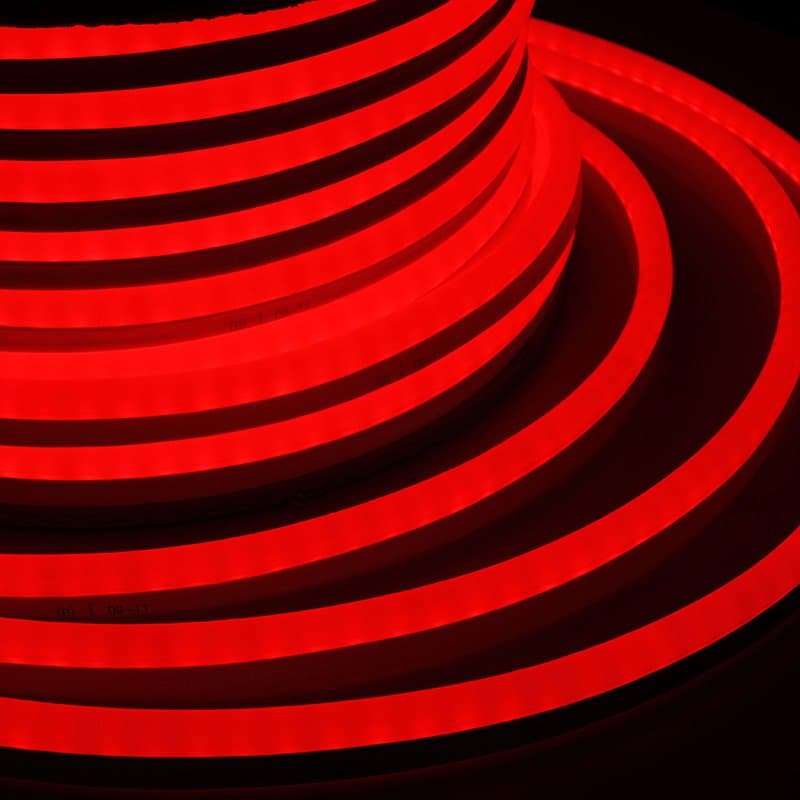NEON-NIGHT Гибкий Неон DIP 12x26мм - красный, бухта 50м 131-012