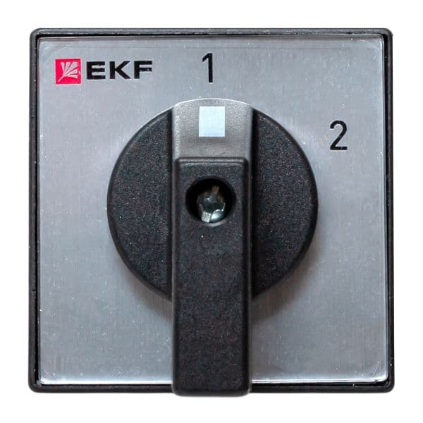EKF Переключатель кулачковый ПК-1-52 25А 2P «1-2» IP65 — миниатюра 2