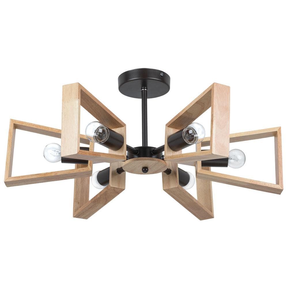 Arte Lamp A8030PL-6BK Люстра потолочная — миниатюра 1