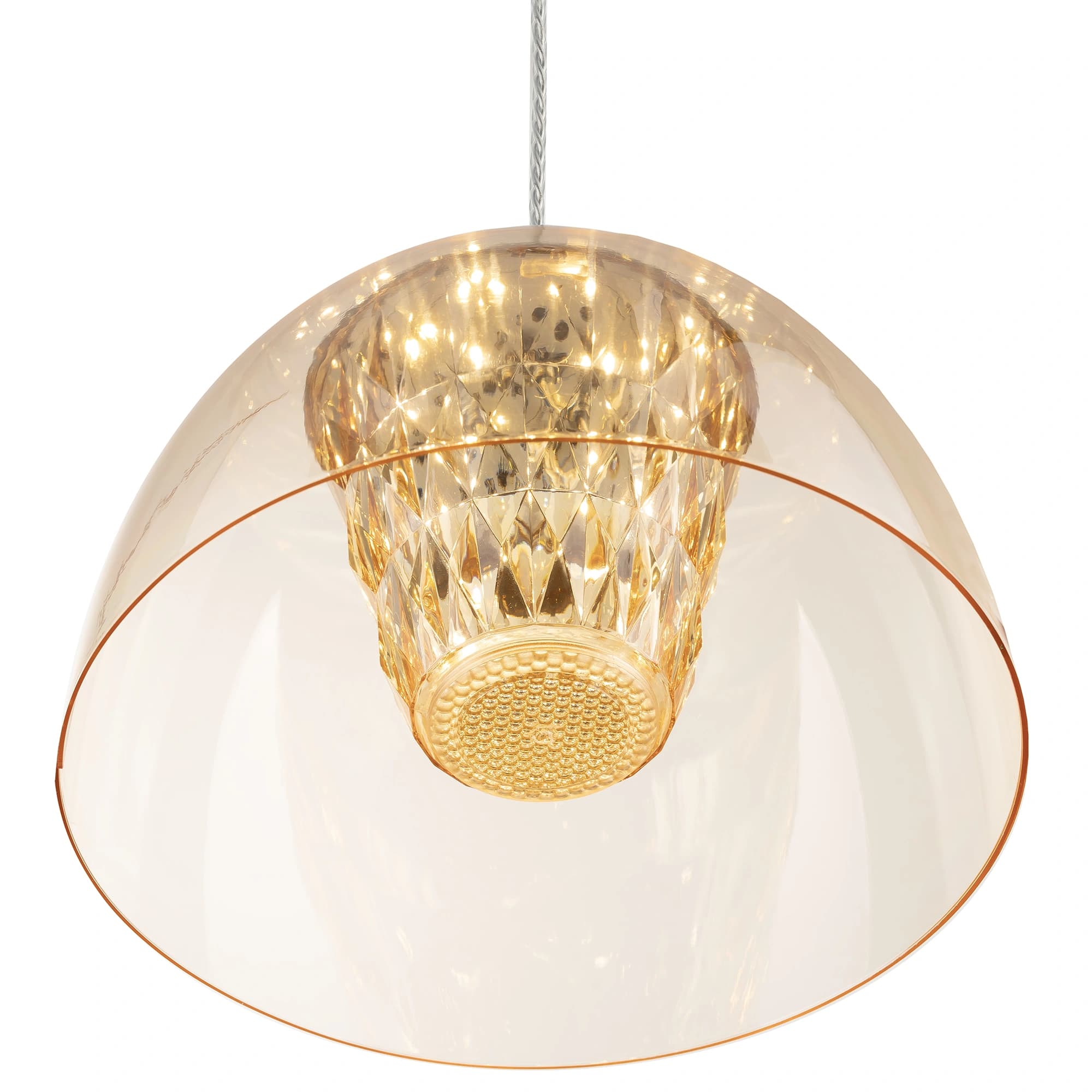 Citilux CL717112 Топаз Желтый Подвес — миниатюра 8