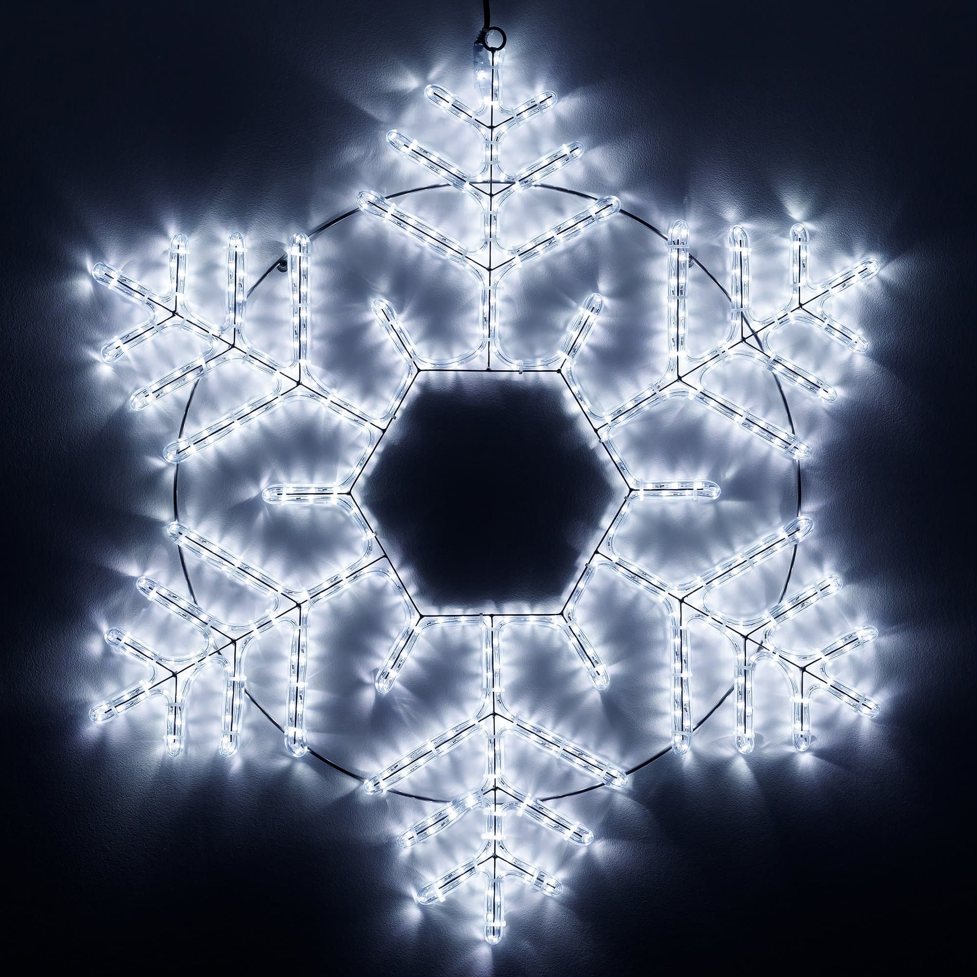 Arlight Фигура ARD-SNOWFLAKE-M10-1000x900-576LED White (230V, 35W) (Ardecoled, IP65) 034258 — миниатюра 1