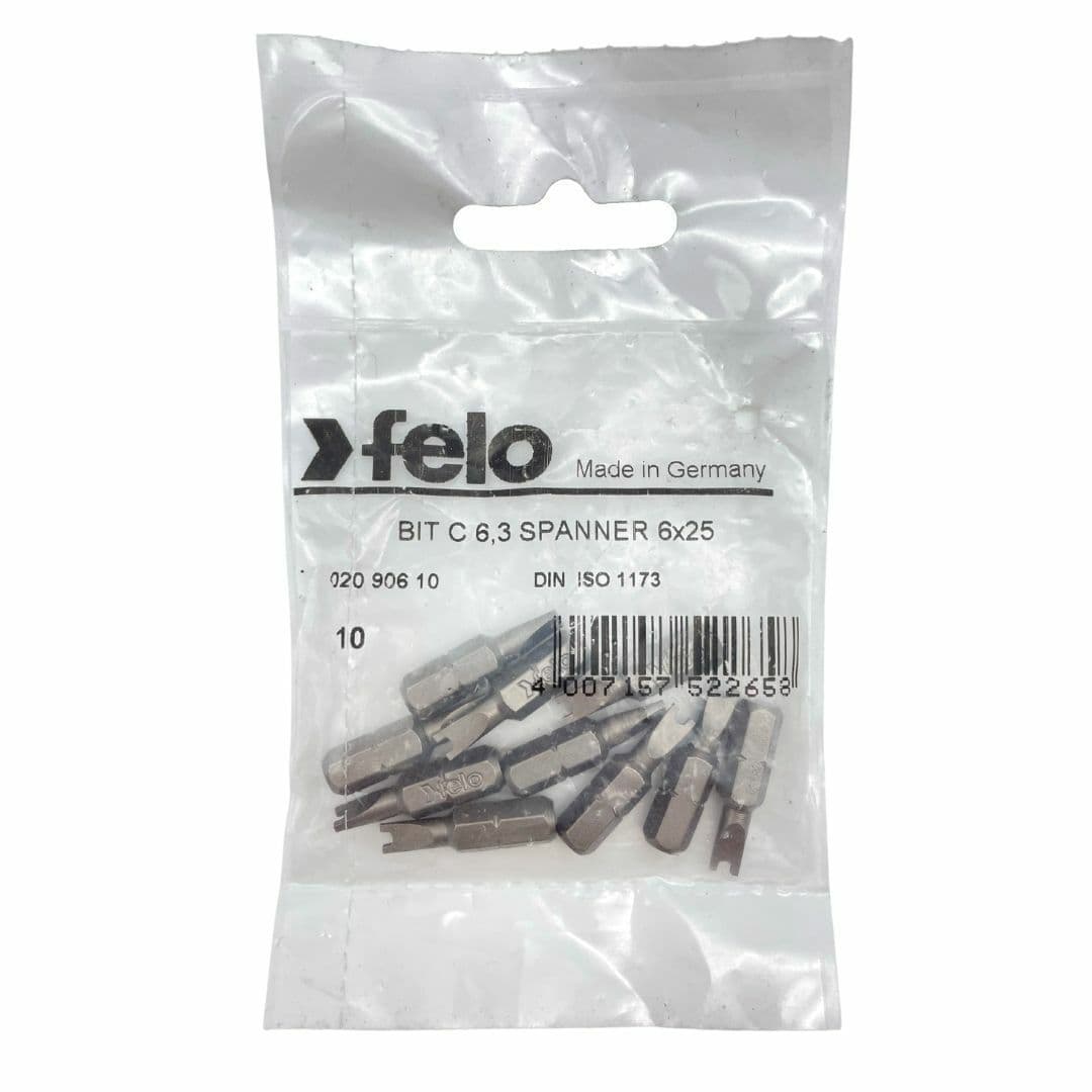 Felo Бита Spanner 6 серия Industrial, 10 шт 02090610 — миниатюра 2