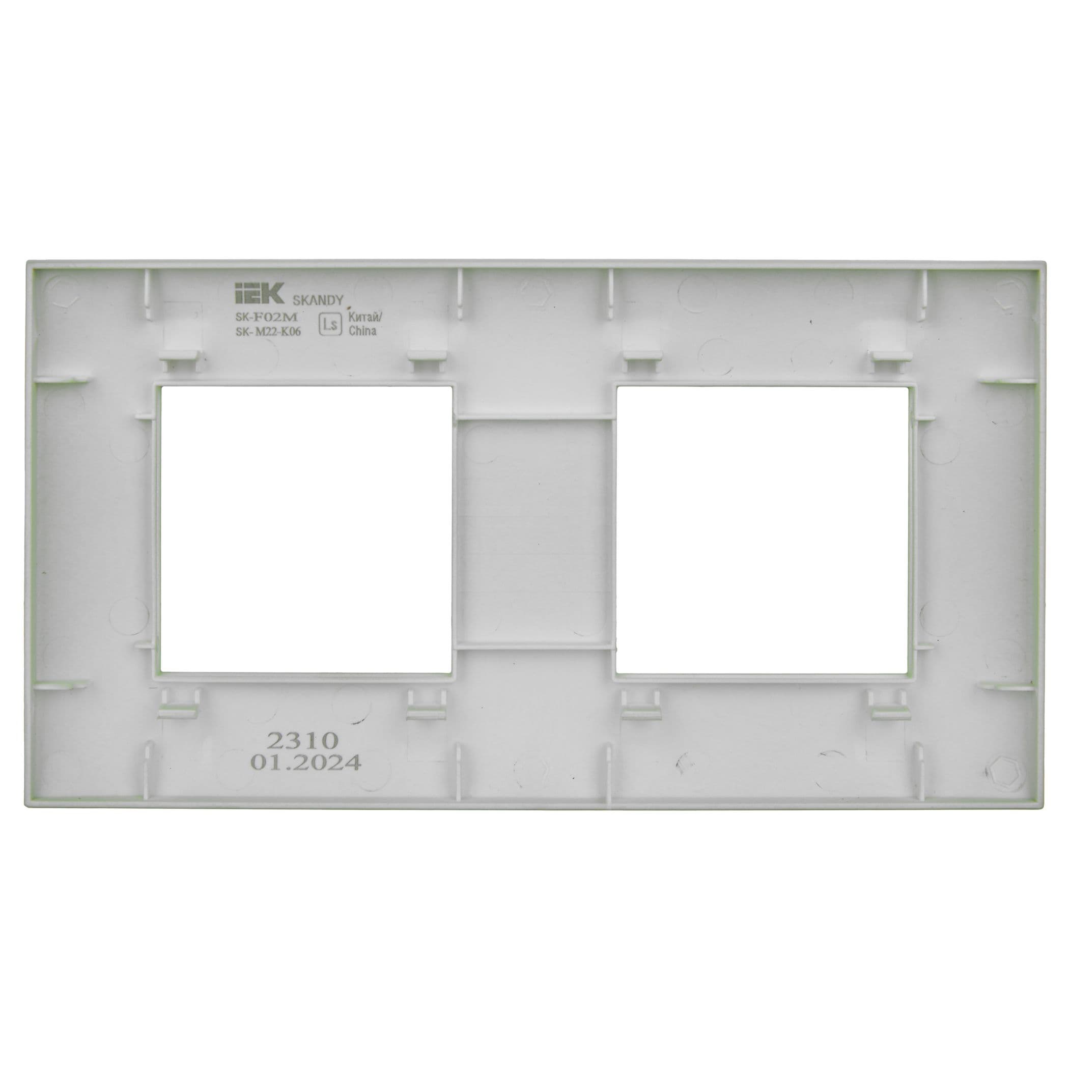 IEK SKANDY Мятный Рамка 2-ая SK-F02M — миниатюра 3