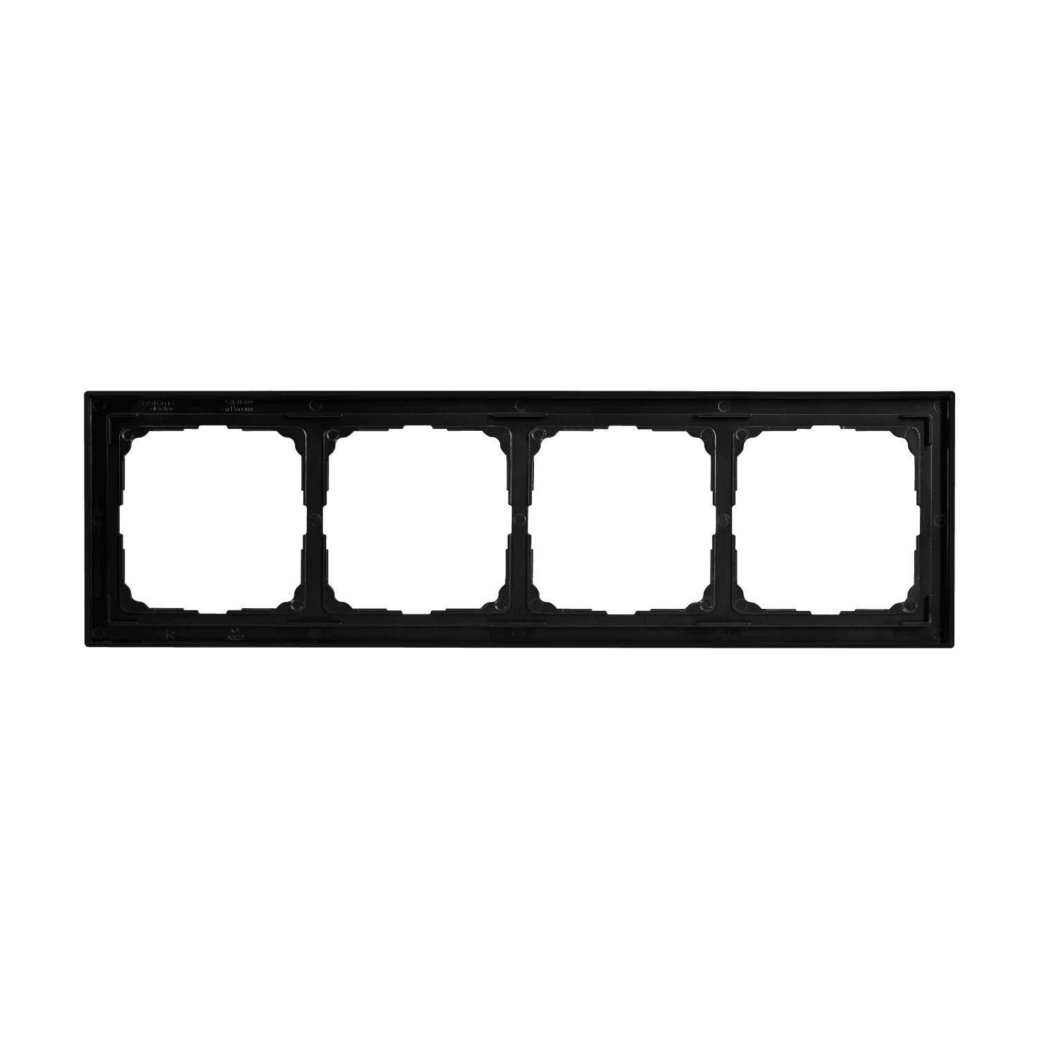 Systeme Electric ArtGallery Pure Металл Золото Рамка 4-ая — миниатюра 4