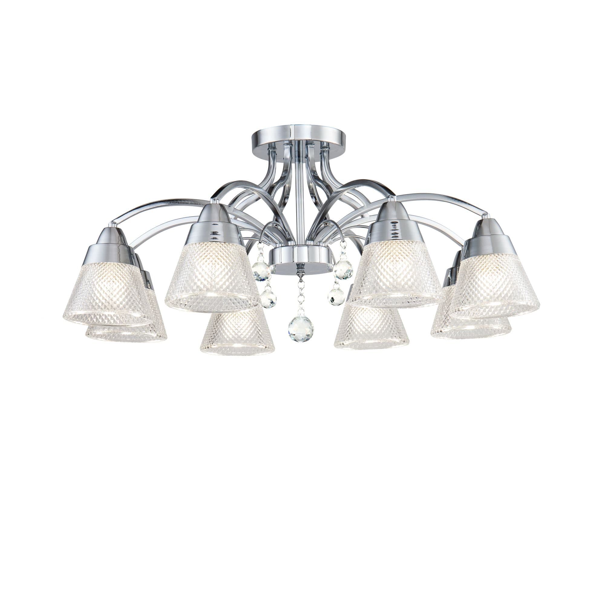 Freya Classic Enrica Хром Люстра E14 40W FR2011CL-08CH — миниатюра 2